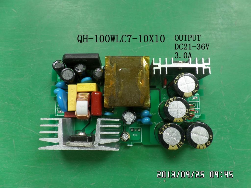 LED driver 100W 90W 80W 70W 3.0A 7-10S-10PX1 CE Qihan built in constant current power supply lighting transformer
