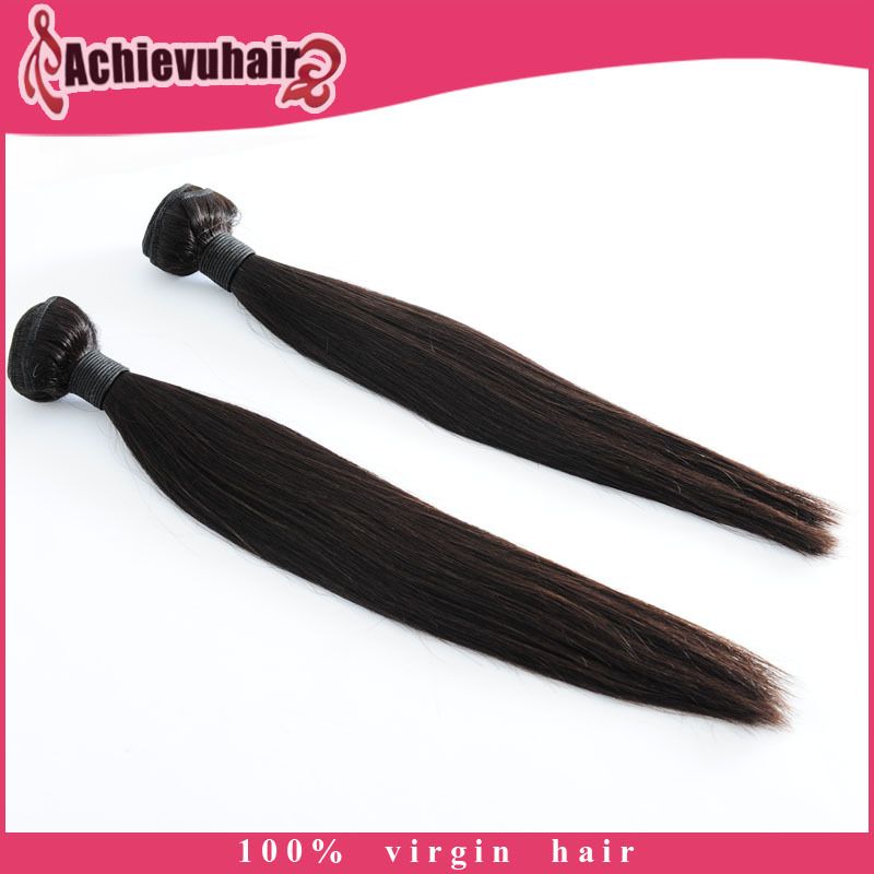 100% human hair Brazilian/Peruvian/Indian remy virgin hair 6A grade straight hair