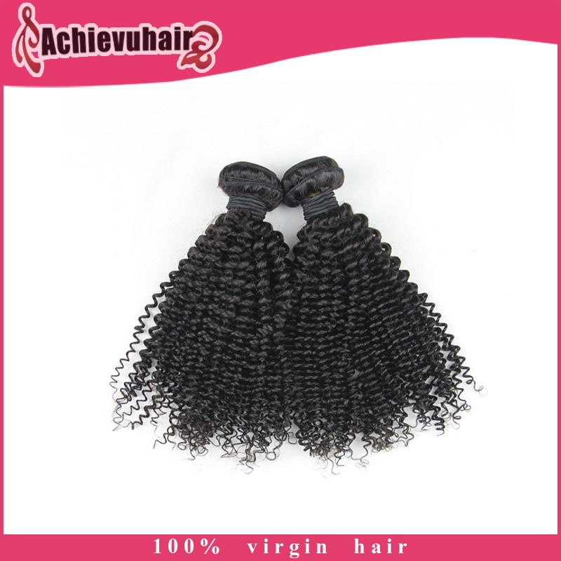 100% human hair Brazilian/Peruvian/Indian remy virgin curly hair 6A grade kinky curl hair