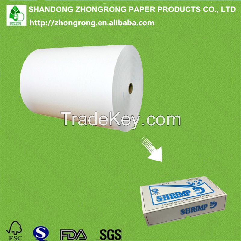 PE coated board for frozen food packaging box