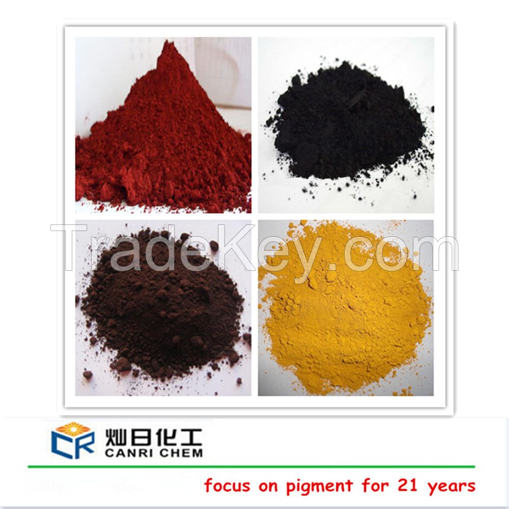 iron oxide orange powder Fe2O3 pigment