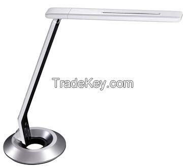 Modern design smart led desk lamp with brightness adjust& alrm set & sleep time set               