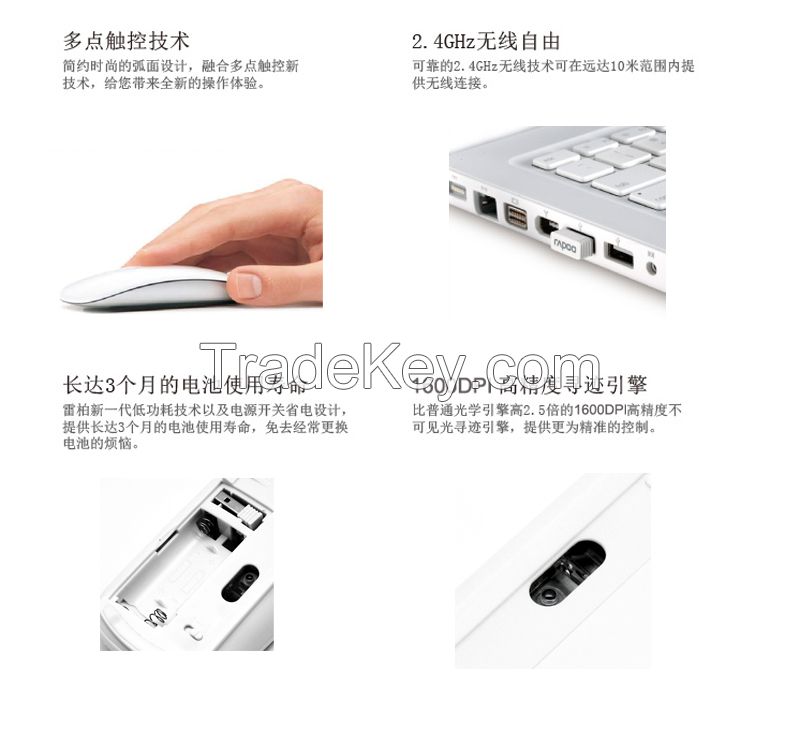 New Arrival Slim touch mouse wireless