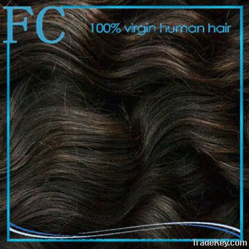 Natural Color 100% Russian Virgin Human Hair Weft