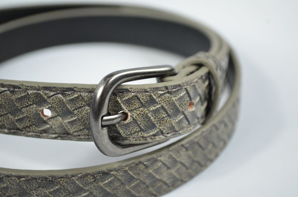 Hot Sale Woven Grain PU Belt For Lady, Snake Pattern Belt,Unisex Belt 