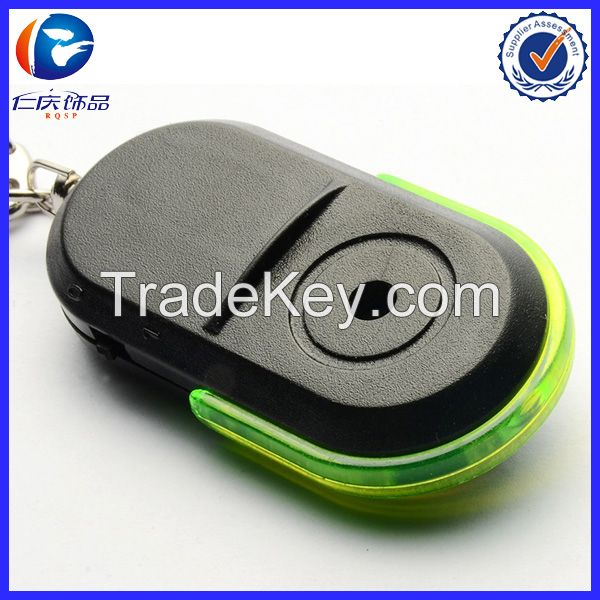 2015 Customized Metal key finder keychain, whistle keyring