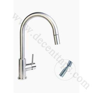 stainless steel pull-out kitchen faucet(DS-80106)