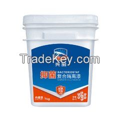 Leopard antibacterial compound isolated bright paint