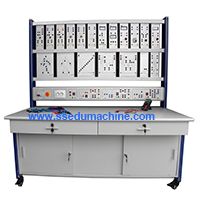 Industrial Training Equipment Electrical Trainer Educational Equipment Electrical Protection Training Workbench Electric Lab Didactic Equipment