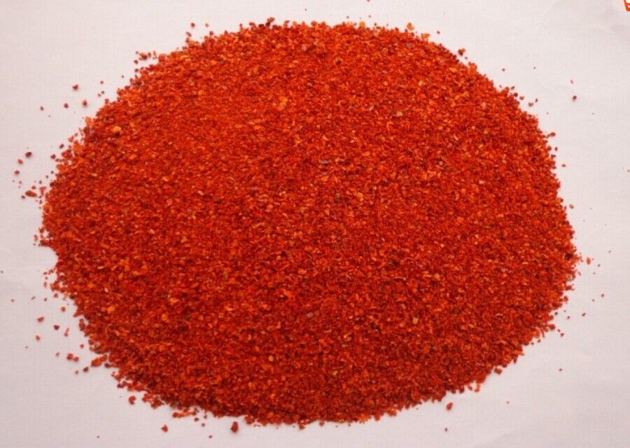 export red dried chilli crush, red hot chilli crush with seeds