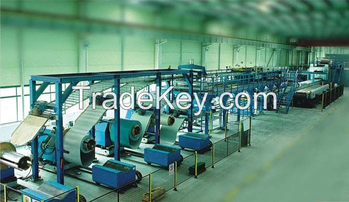 TF PU sandwich panel roll forming machine