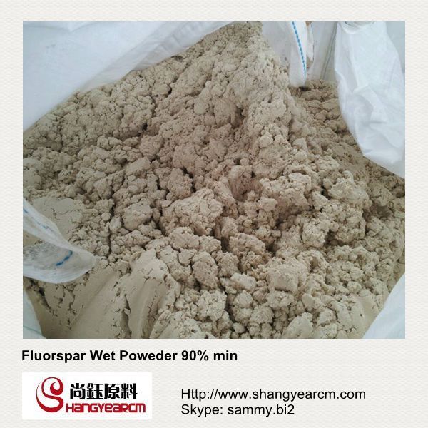 Wet Fluorspar Powder