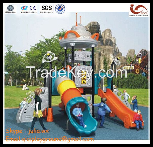 Outdoor Playground Equipment, Kids Plastic Playground , Kids Slide Toys