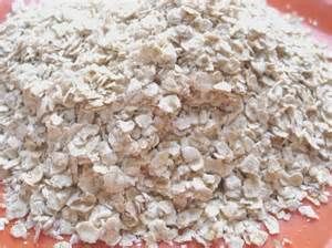 White oat for animal feed