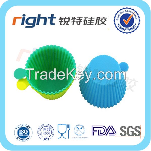 LFGB/FDA Mini silicone Cupcake