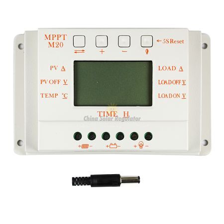 M20 20A Solar Lighting charge controller LCD
