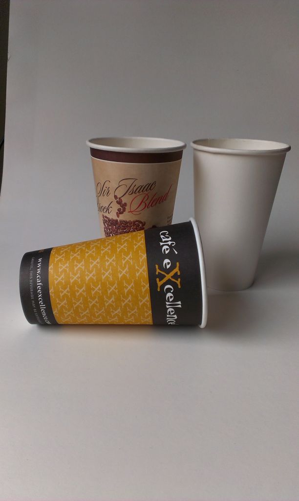 Disposable paper cups coffee cup