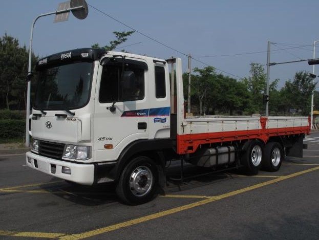 Hyundai truck, truck, dump, cargo truck