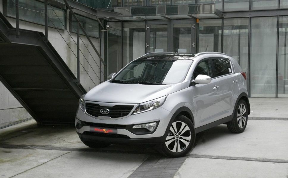 New Kia sportage 2013 made by Korea.