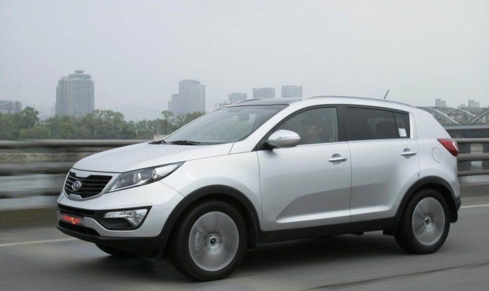 New Kia sportage 2013 made by Korea.