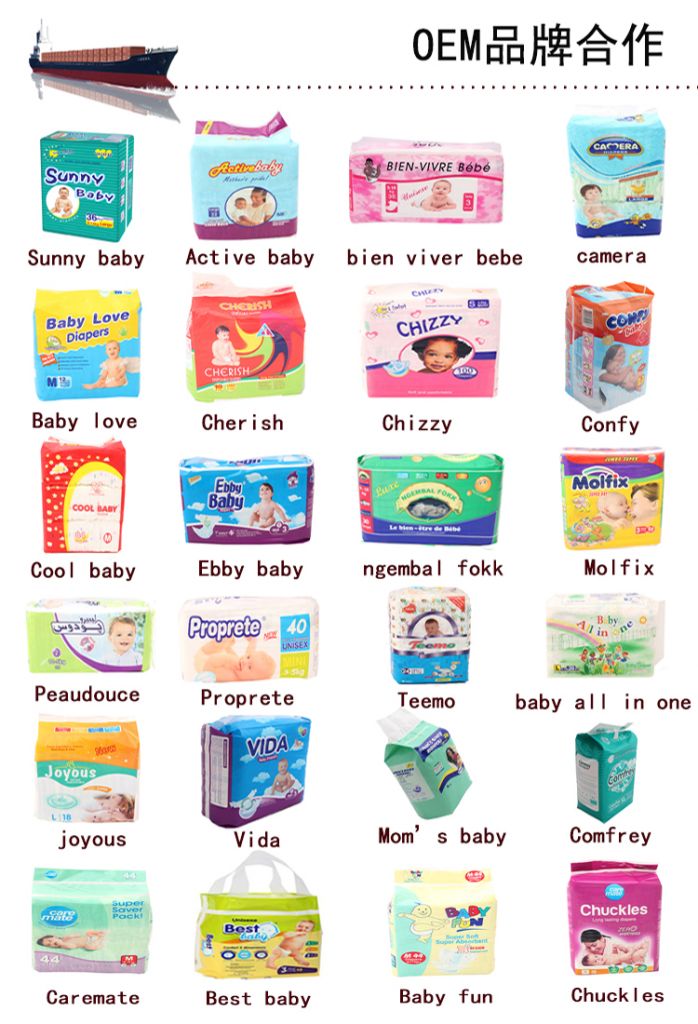 BABY NAPPIES Diaper/baby Nappy Factory/china Diapers With Magic Tapes And Elast...
