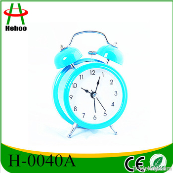 2014 New Product Metal Twin bell Alarm Clock