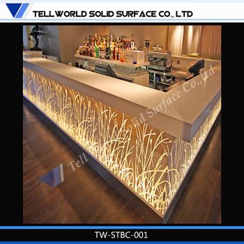 2014 TW  Modern Design LED Bar Counter  for  nightclub