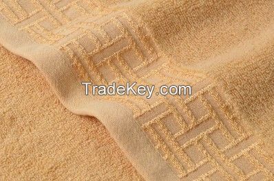 100%cotton jacquard towel