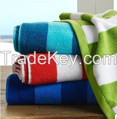 100%Cotton Stripe Beach Towel 