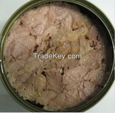 High quality canned light meat tuna in vegetable oil