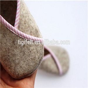 100% wool felt baby shoes