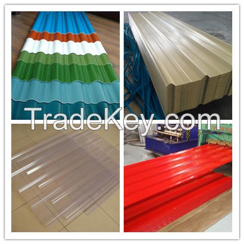 Pre-Painted Galvanized Corrugated Steel (FULL HARD, Q195)