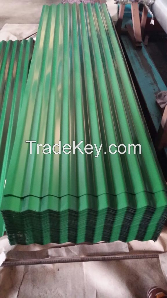 Prepainted Galvanized Corrugated Rooftingsteel Sheet for Wall