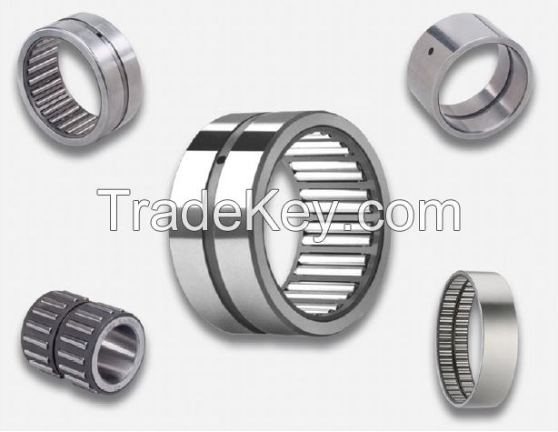 China inch size bearing/caged needle roller bearing/chrome steel roller bearing