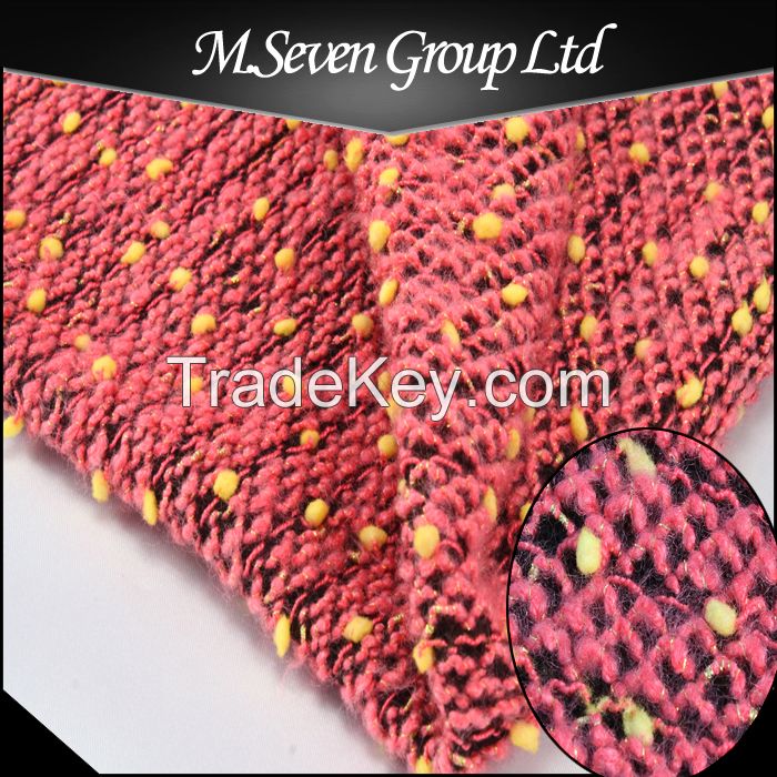 Acrylic Polyester Nylon Blend Sweater Knit Fabric