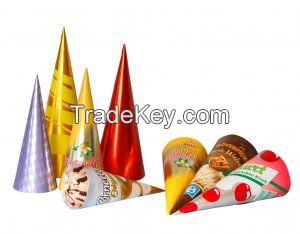 High Speed Ice Cream Paper Cone Making Machine