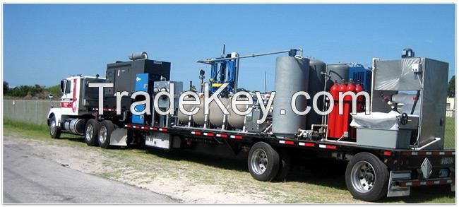 Vehicular and continuous distillation of pyrolysis/ engine oil