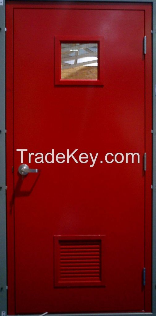 UL Listed Steel Fire Door From China