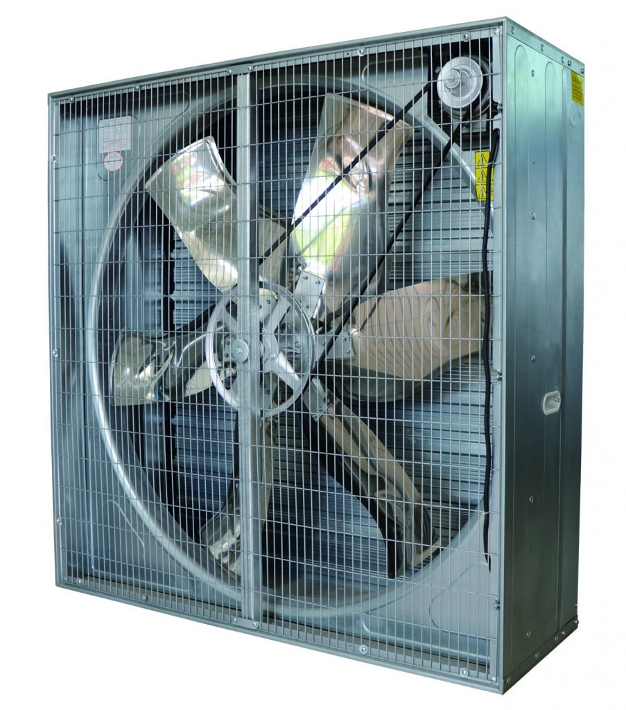 50" stainless steel box fan for poultry house or greenhouse 