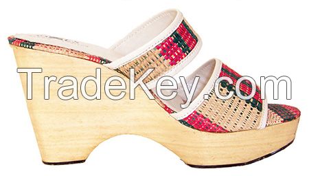 Wooden Sandal Clog Wedge Custom-made