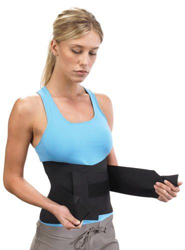 Waist support with elastic belt