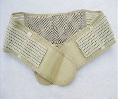 Waist support with elastic belt 