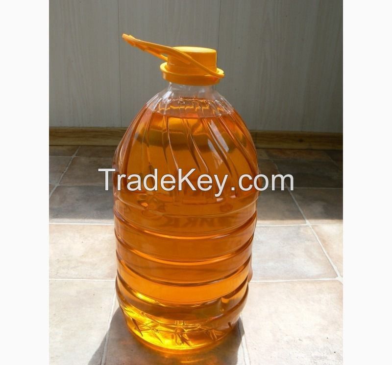 Sunflower oil crude and refined