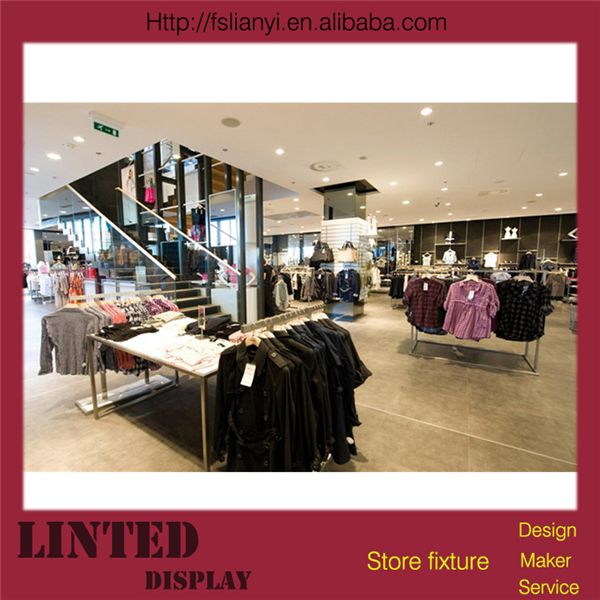 Excellent retail garment shop interior design