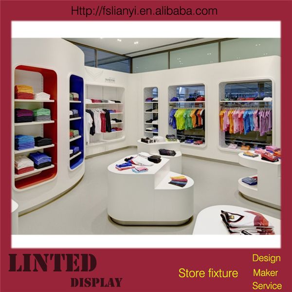 Excellent retail garment shop interior design