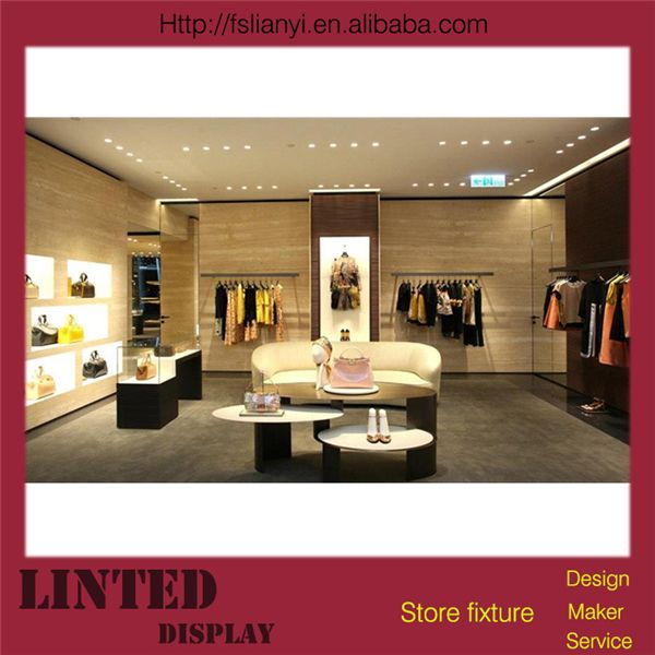 Excellent retail garment shop interior design