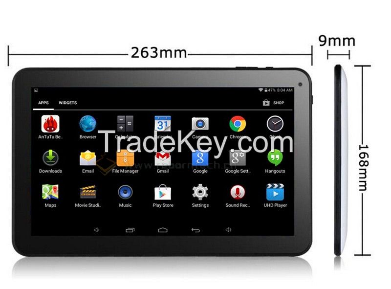 Tablet Android 10 Inch Allwinner A33 1G 8G Quad Core Tablet Android Ta