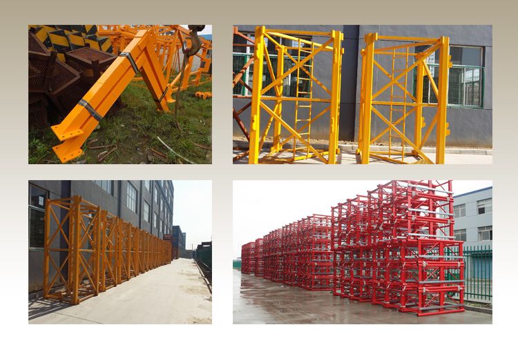 TC6024 Professional Building Construction Machinery China Tower Crane Manufactures