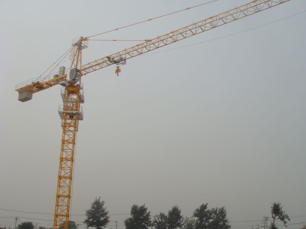 High Safety Self Raised 6t Top Kit Tower Crane for Building Construction