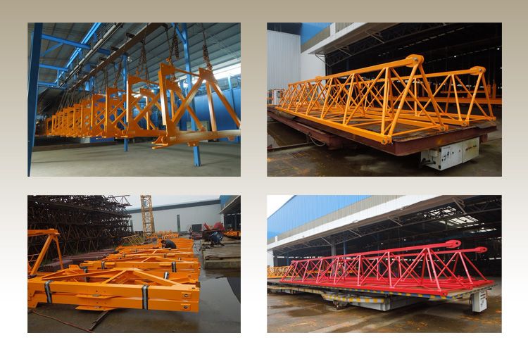 High Safety Self Raised 6t Top Kit Tower Crane for Building Construction